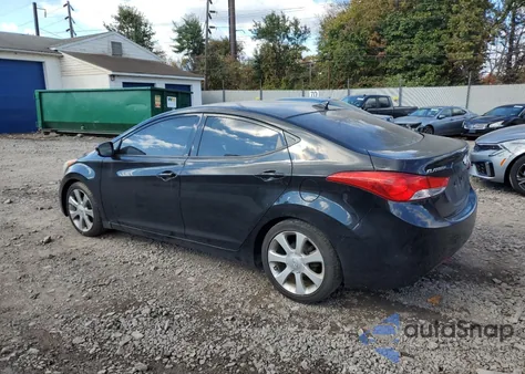 2013 Hyundai Elantra Gls z USA, uszkodzony, nr VIN 5NPDH4AE2DH454982